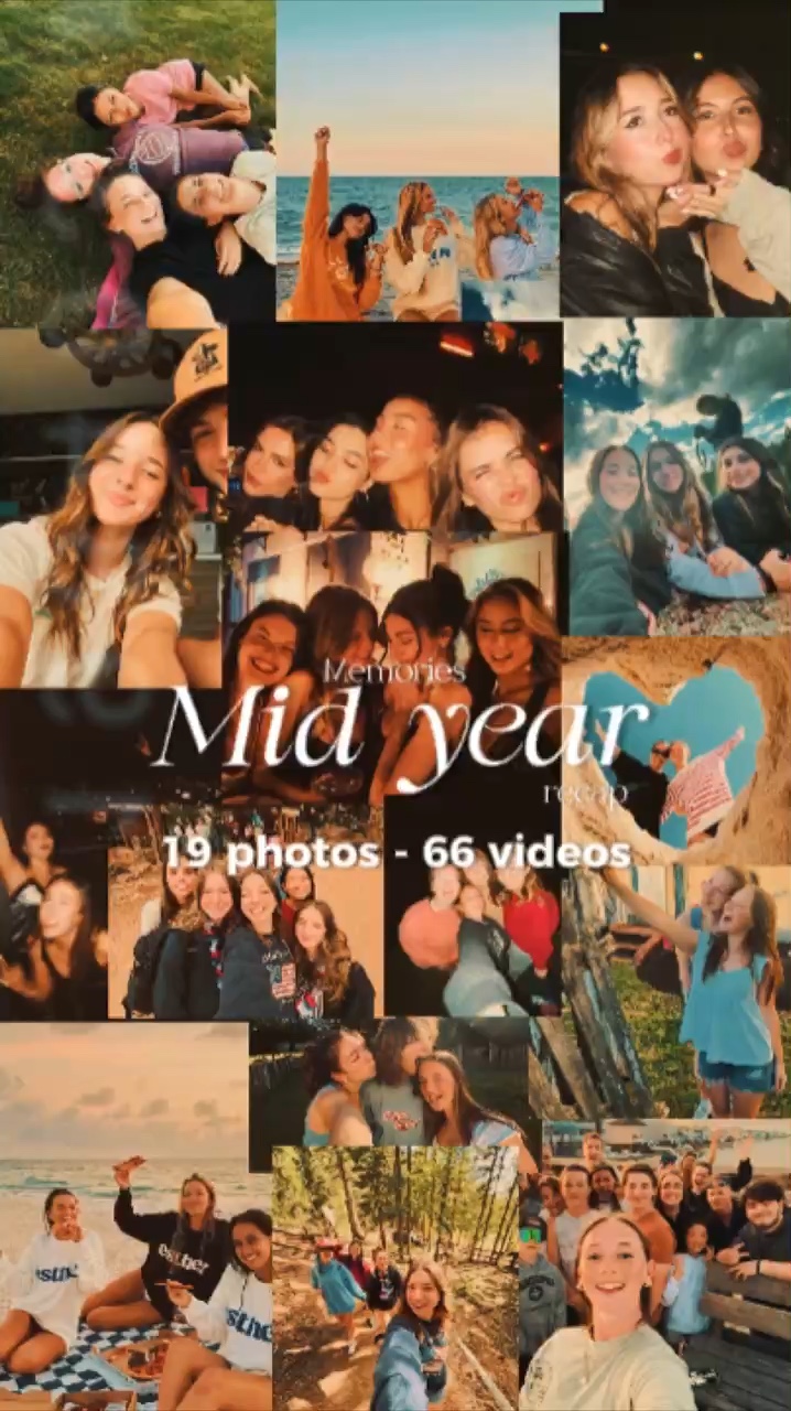 Souvenirs de milieu d'année 
