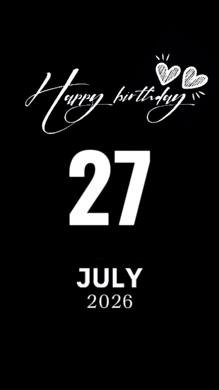 HBD MY FRIENDS 27