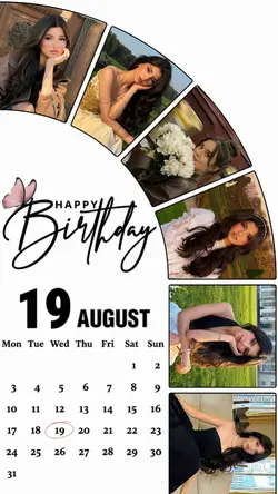 Birthday 19 August