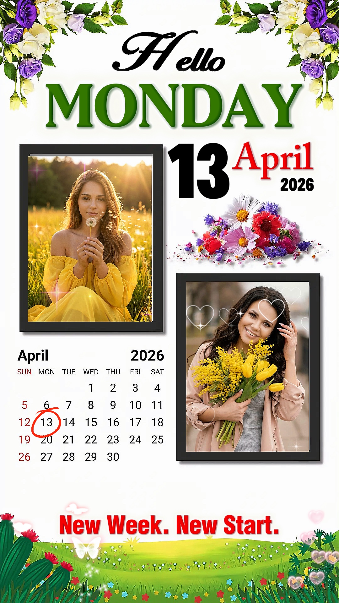 Lunes 13 de abril de 2026