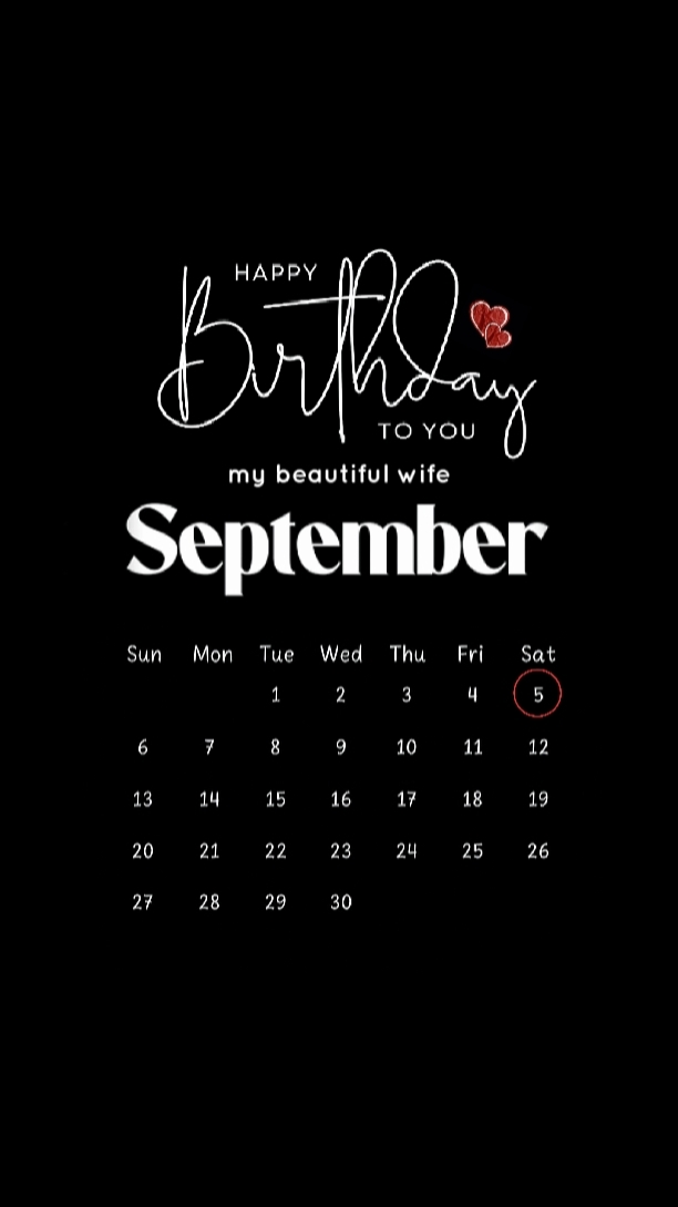 HBD ISTRI 05 SEPTEMBE