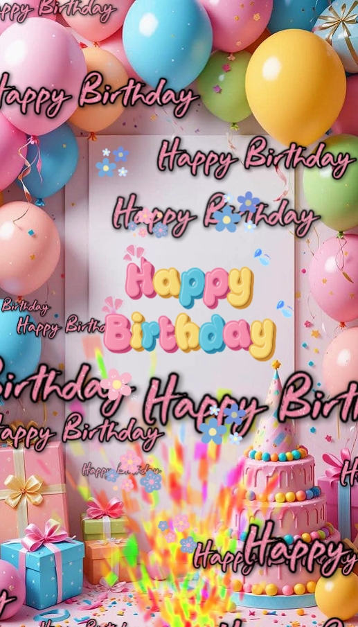 ALLES GUTE ZUM GEBURTSTAG 