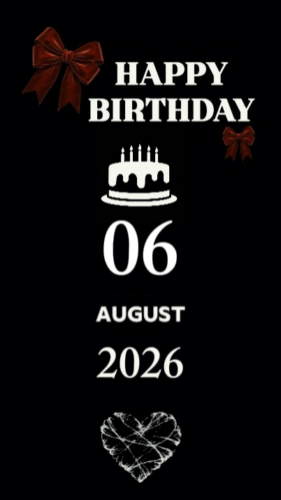 Feliz Aniversário 06