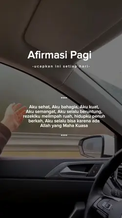 Afirmasi Pagi 
