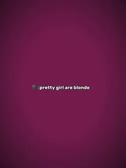 pretty girls blonde