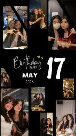 BDAY 17 MAY 2026