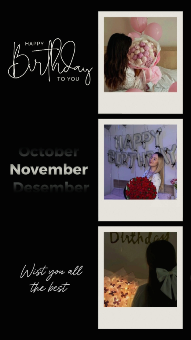 ANNIVERSAIRE DE NOVEMBRE 