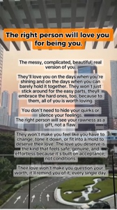 The right person