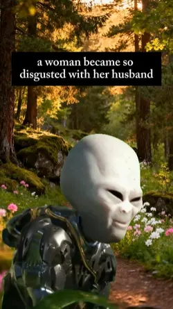 disgusted husband