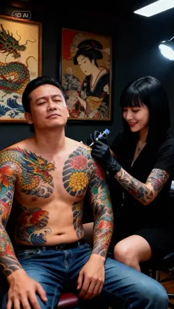 Tren tato yakuza