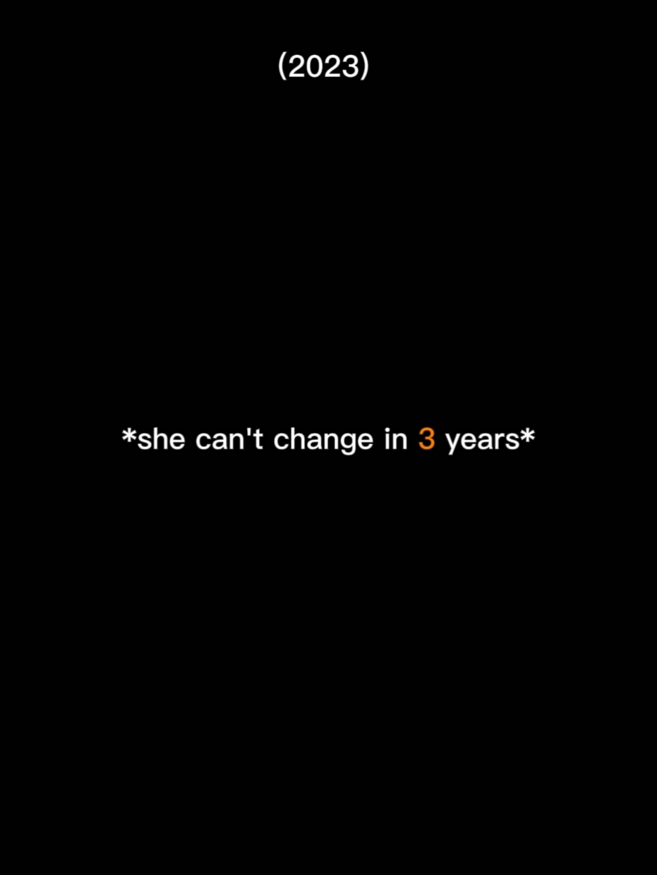 3 ANS NE PEUVENT PAS CHANGER