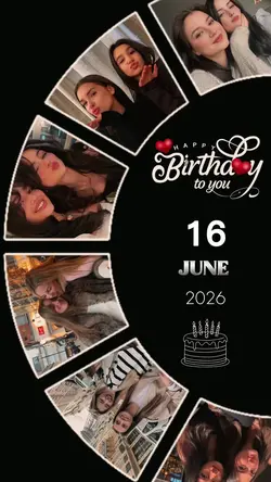 Birthday 16 June