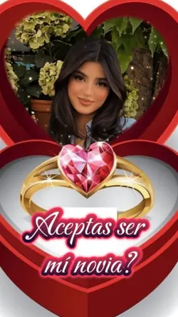 Aceptas ser mi novia