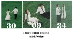 Thiệp cưới online