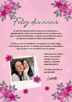 Feliz día mamá 