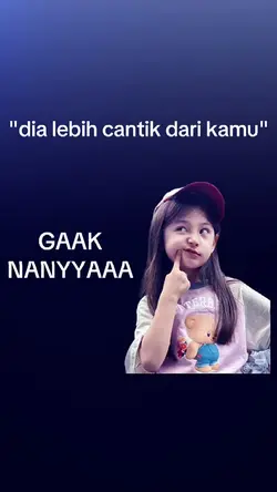 dia lebih cantik