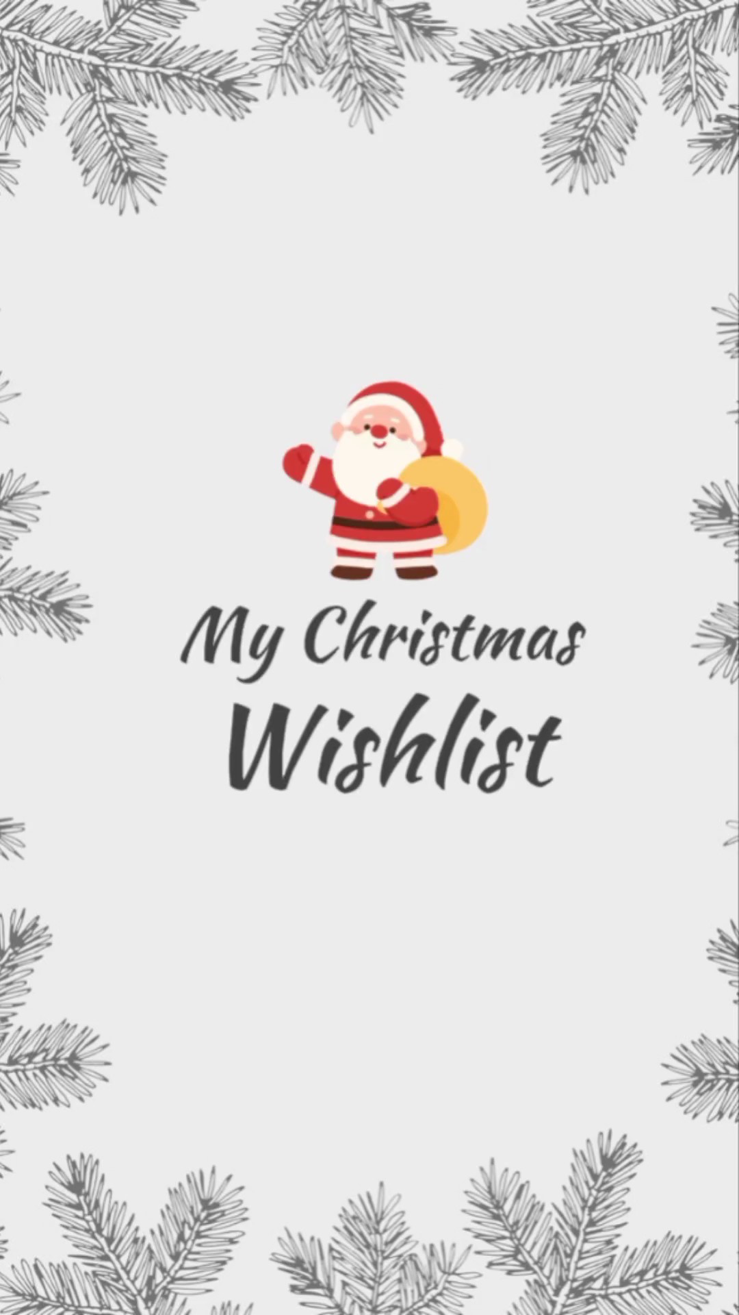 Christmas Wishlist