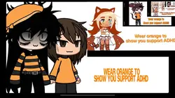 Wear orange