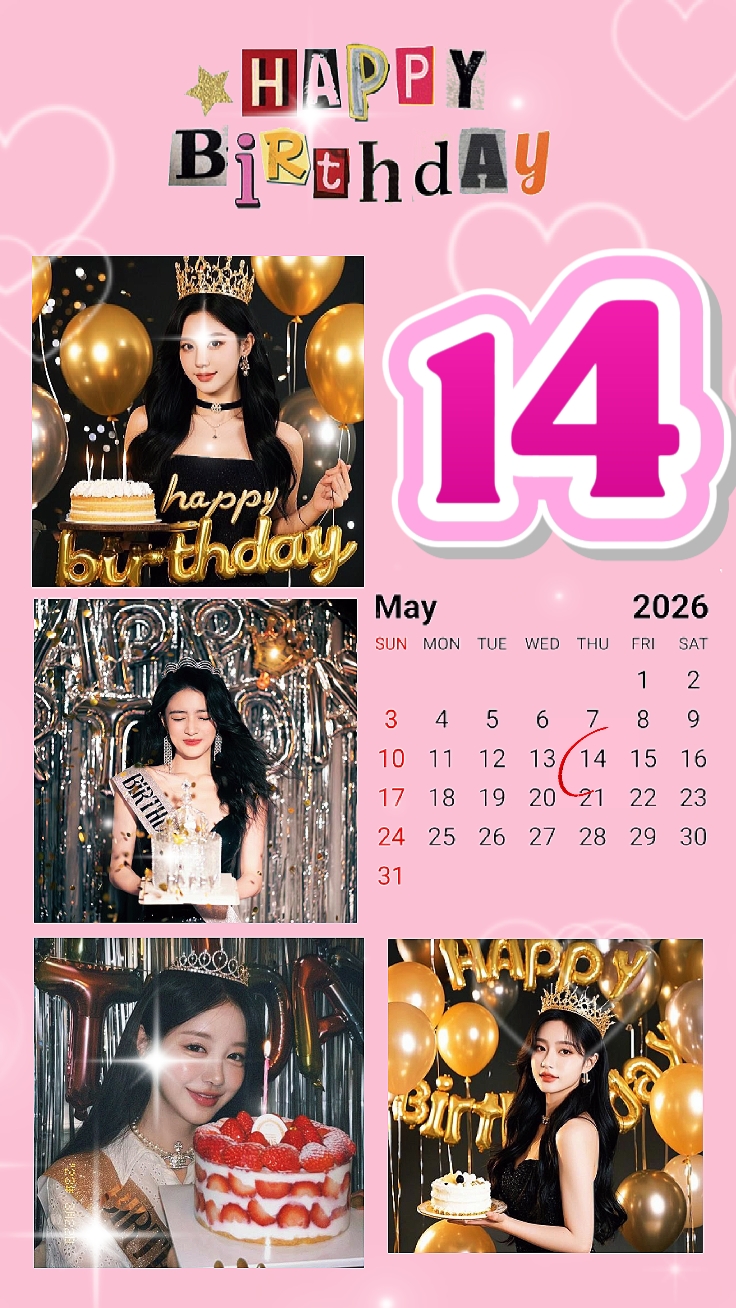GEBURTSTAG 14. MAI 