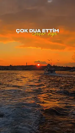 Çok dua ettim 🤲