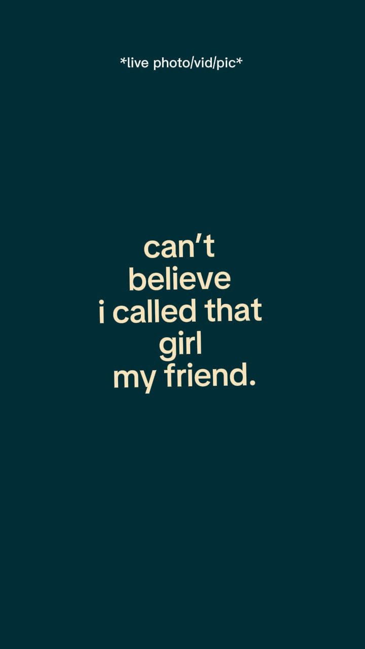 Can’t believe 