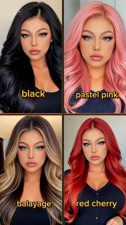 4 hair colors