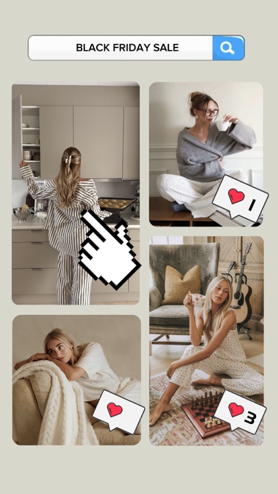 Ropa de dormir negra 