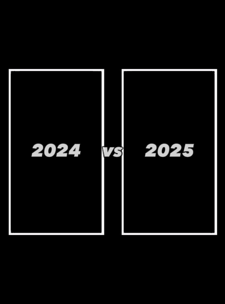2024 vs 2025