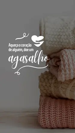 Aqueça o coração 