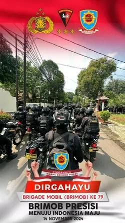 hari brimob 2024 