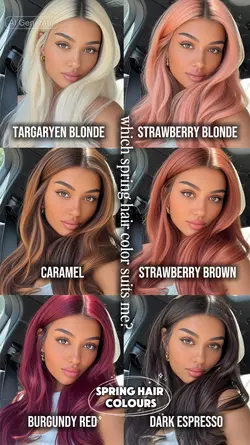 Spring hair colors