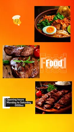 Restaurant food 