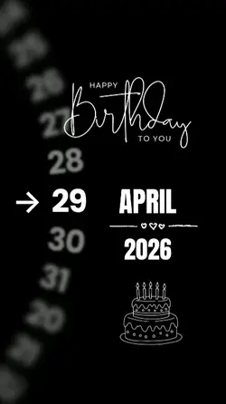 HBD 29 APRIL