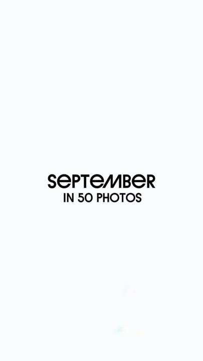 Good bye september
