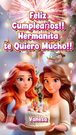 Hermanita felizcumpl