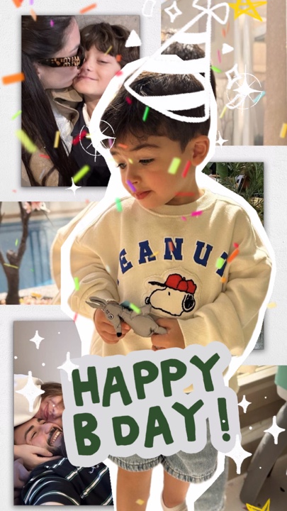 Feliz aniversário bebê