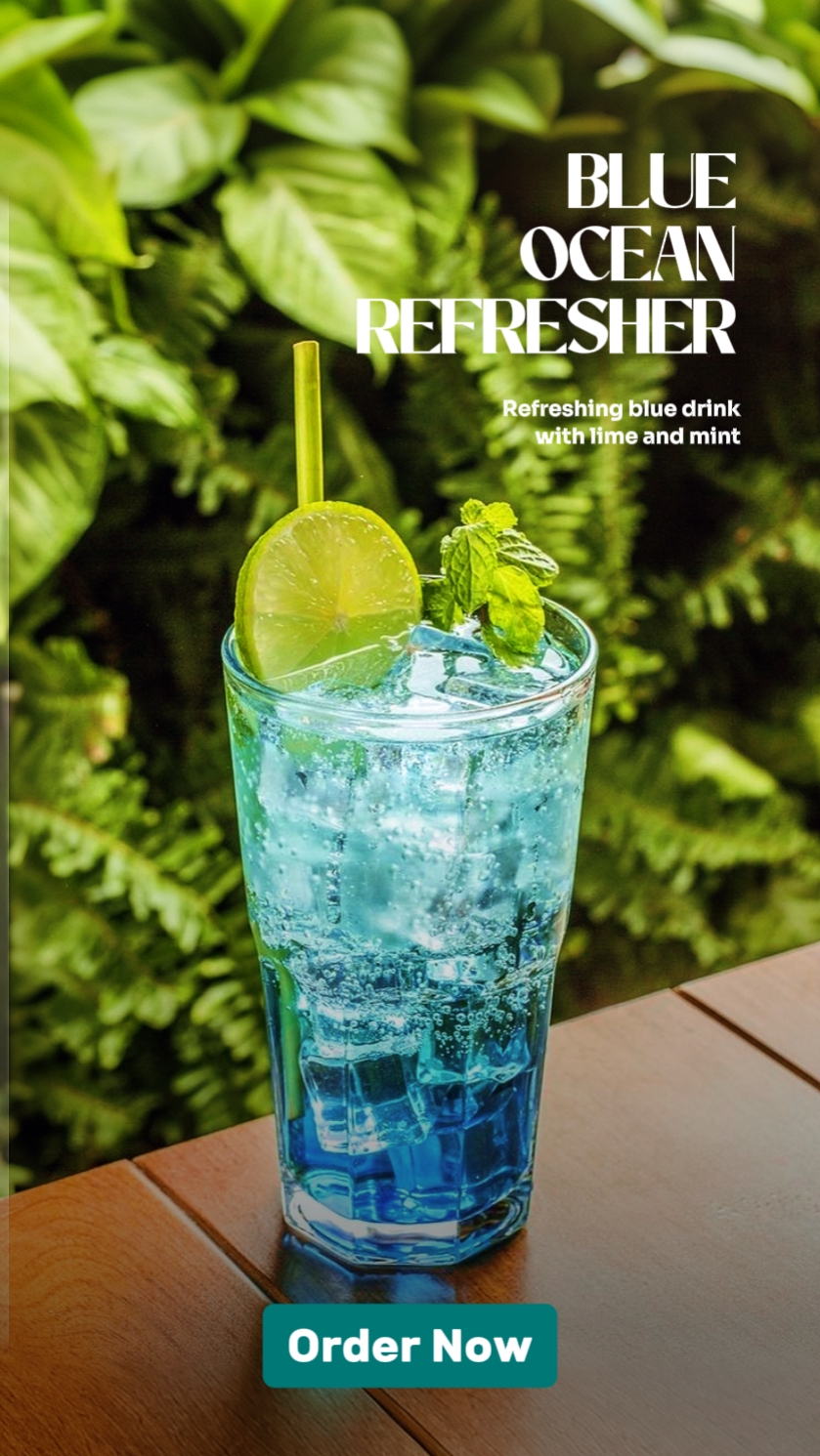 Océan bleu