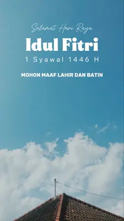 Typography idulfitri