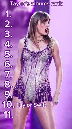 TS album ranking 
