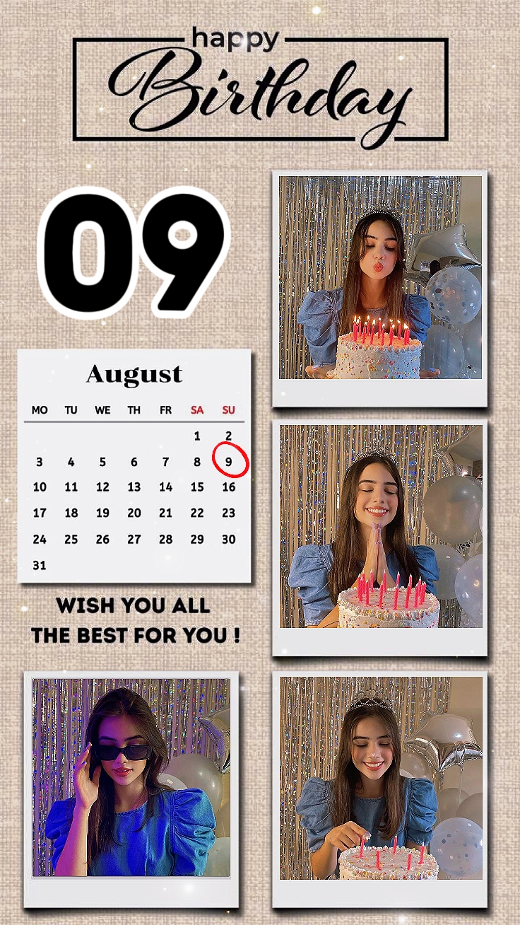 HBD 09 Agustus 2026