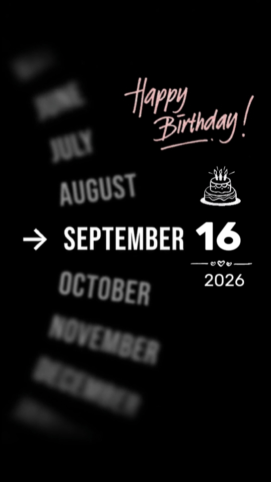 ULANG TAHUN ANAK 16 SEPTEMBE