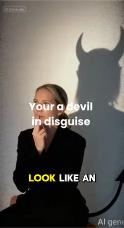 You look like a ange