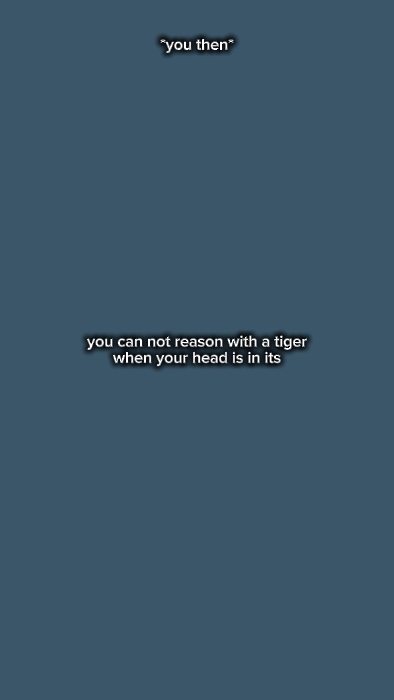 you can not reason