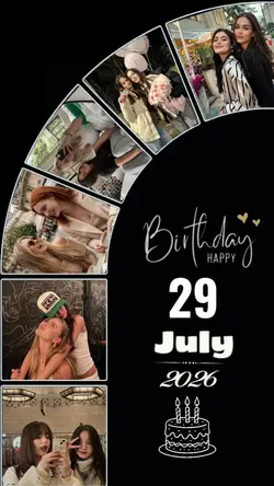 Birthday 29 July