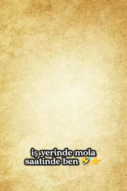 iş yerinde mola
