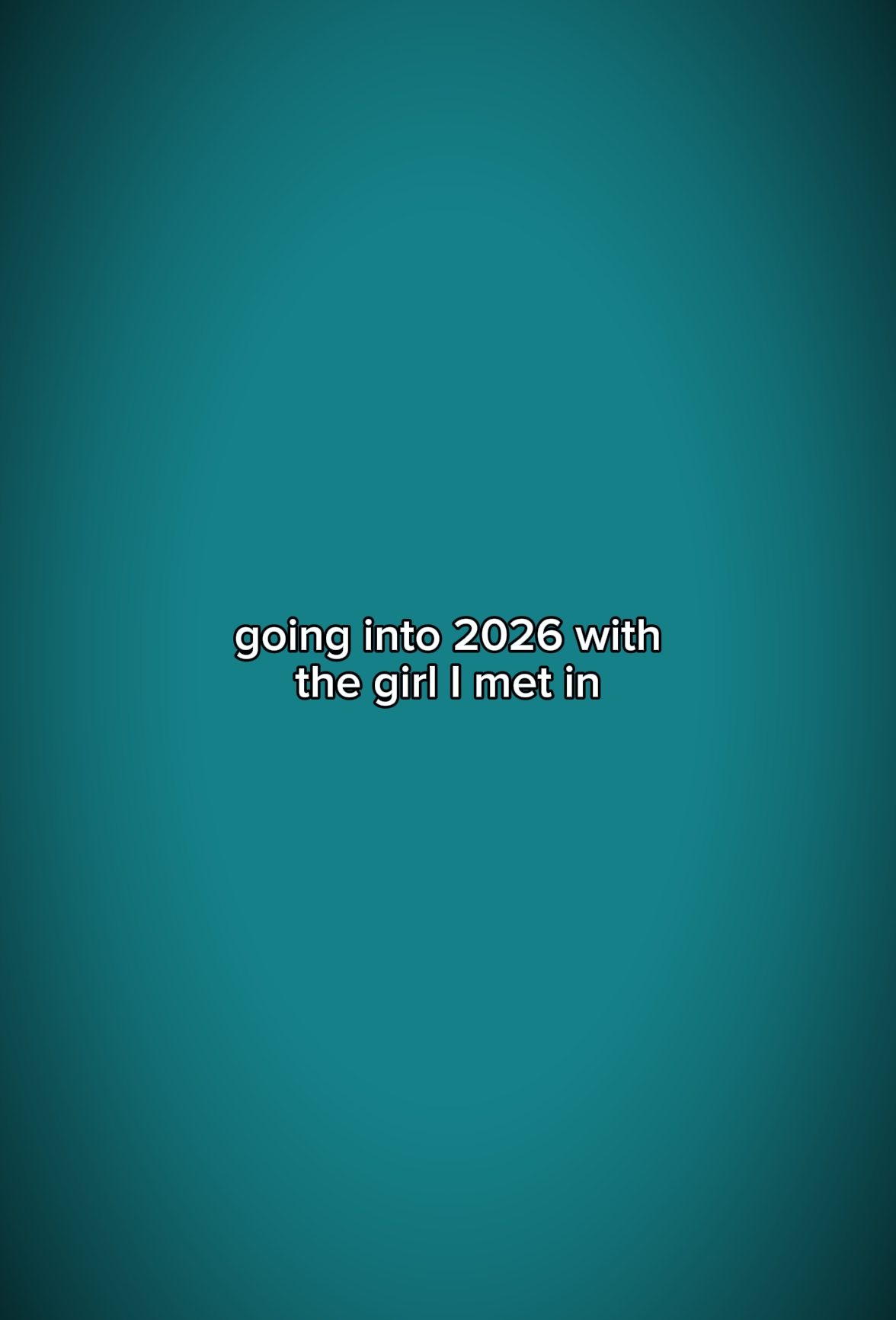 going into 2026