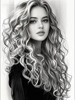 sketch black & white