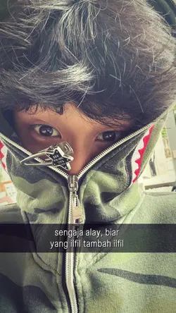 biar tambah ilfil 