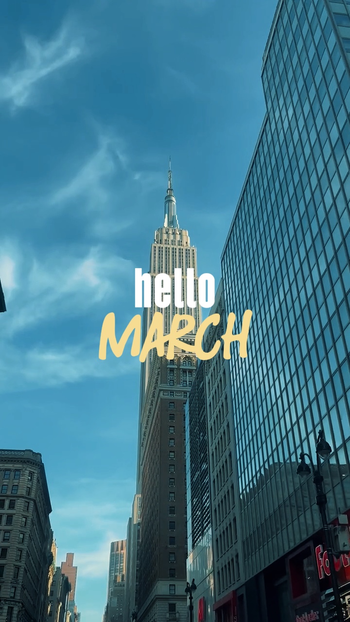 Hello March