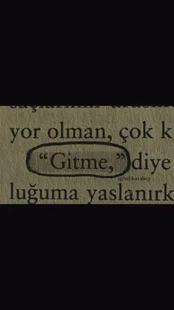 gitme.